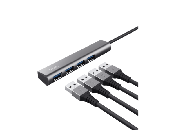 Trust Halyx USB-C to USB-A 3.2 Gen1 Hub_0