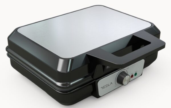 TESLA Waffle Toster WM200BXSnaga 1000 W; Hladna ručka nadodir; Ploče s neljepljivim premazom_0