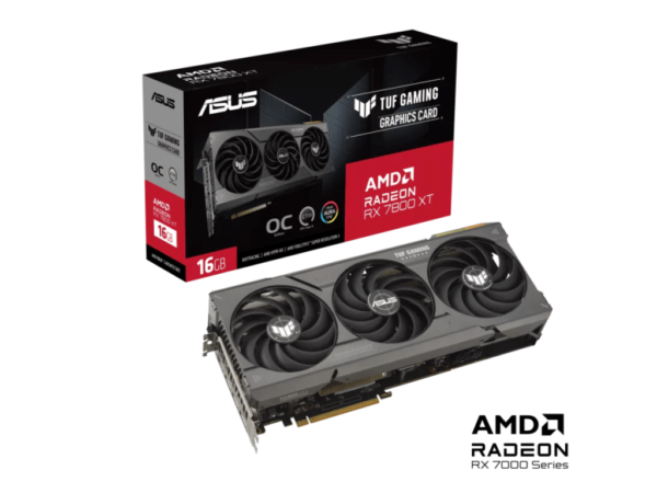 ASUS TUF-RX7800XT-O16G-GAMINGAMD Radeon 7800 XT16GB GDDR6 256bit;HDMI,3xDP_1