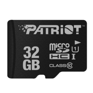 Patriot microSD 32GB;UHS-I, SDXC, U1, C10;up to 80MB/s read_0