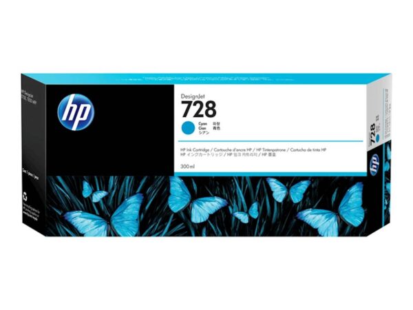 Tinta HP Cyan 728 300ml_0