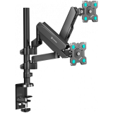 ONKRON Dual Monitor Desk Mount Stand for 13” to 32-Inch LCD LED Screens, Black_0