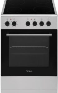 TESLA Šporet CV5400SX4x zone; bez poklopca; 6x Funk; Ventilator; Čišćenje parom; INOX_0