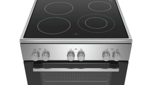 BOSCH električni štednjak Serie 4|, A+, 66L, INOX, TR_1