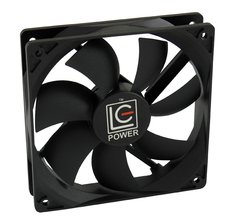 LC-Power Case fan LC-CF-120120x 120x25 mm,12V 4 pin PWMsleeving&anti-vibration washers_0