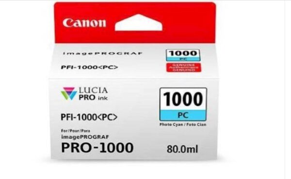 Tinta CANON PFI-1000 PHOTO CYAN_0