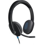 LOGITECH H540 Corded Headset - BLACK - USB_0