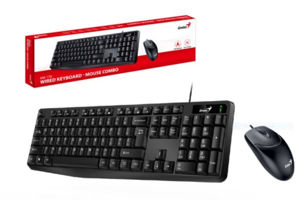 Genius KM-170 tastatura+miš USB veza_0