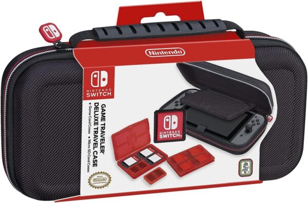 BigBen Nintendo Switch Deluxe Slim Travel Case Black_0
