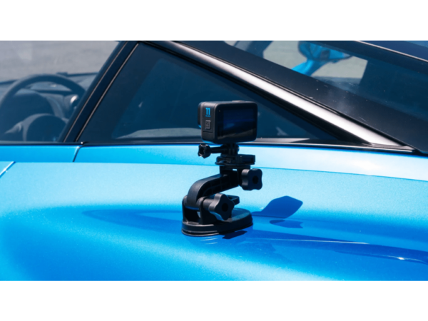 GoPro Suction Cup Mount,vakumski nosač pogodan zakačenje u automobilu, na motoru_0