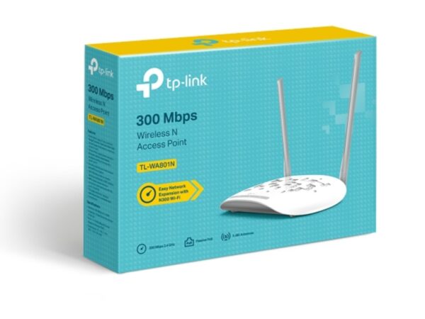 TP-Link TL-WA801N 300MbpsWireless N Access Point, idealfor smooth HD video, voice streaming_0