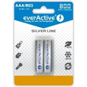 everActive Baterije AAA Rechargeable NI-MH R3 800mAh 2KOM_0