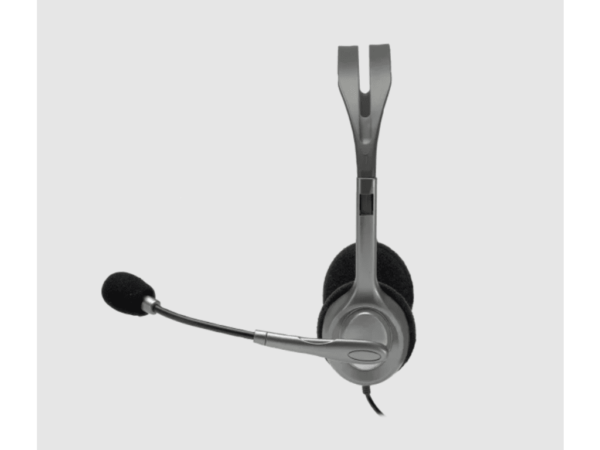 Logitech H110 slušalicestereo, s mikrofonom, žične,srebrena boja_1