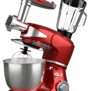 TESLA Kuhinjski robot KR600RA3 u 1; 1000 W; 6 brzina; 5 lit posuda; mljevenje mesa + blender 1,5lit_0