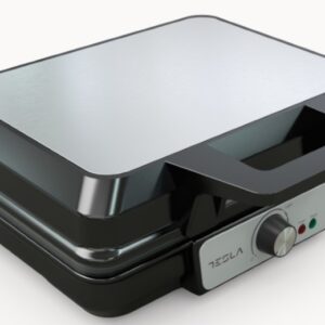 TESLA Waffle Toster WM200BXSnaga 1000 W; Hladna ručka nadodir; Ploče s neljepljivim premazom_0